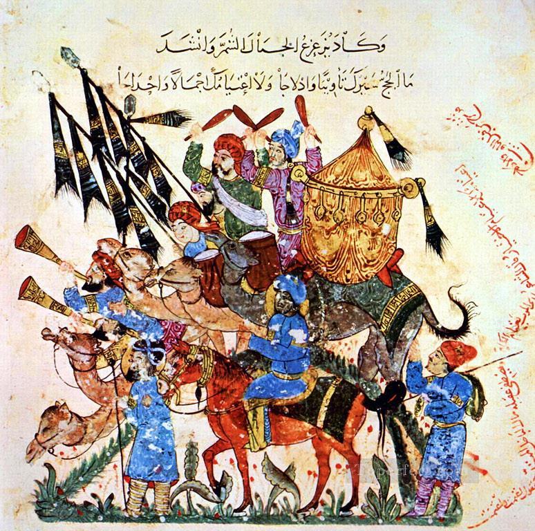 yahya ibn mahmud al wasiti maqamat des al hariri religious Islam Oil Paintings